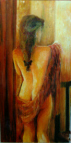 HUILE SUR BOIS 120X60 1996